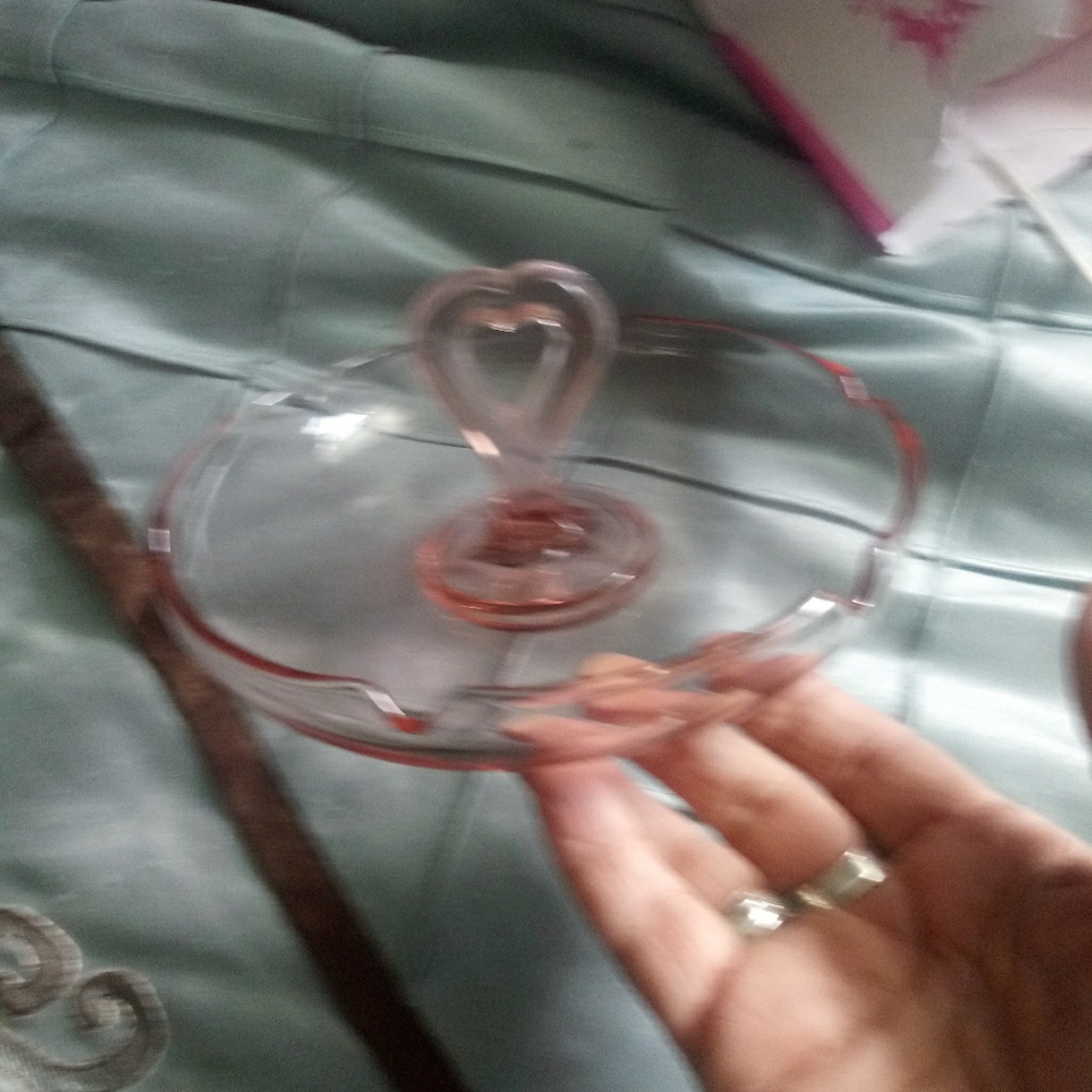 Pink glass